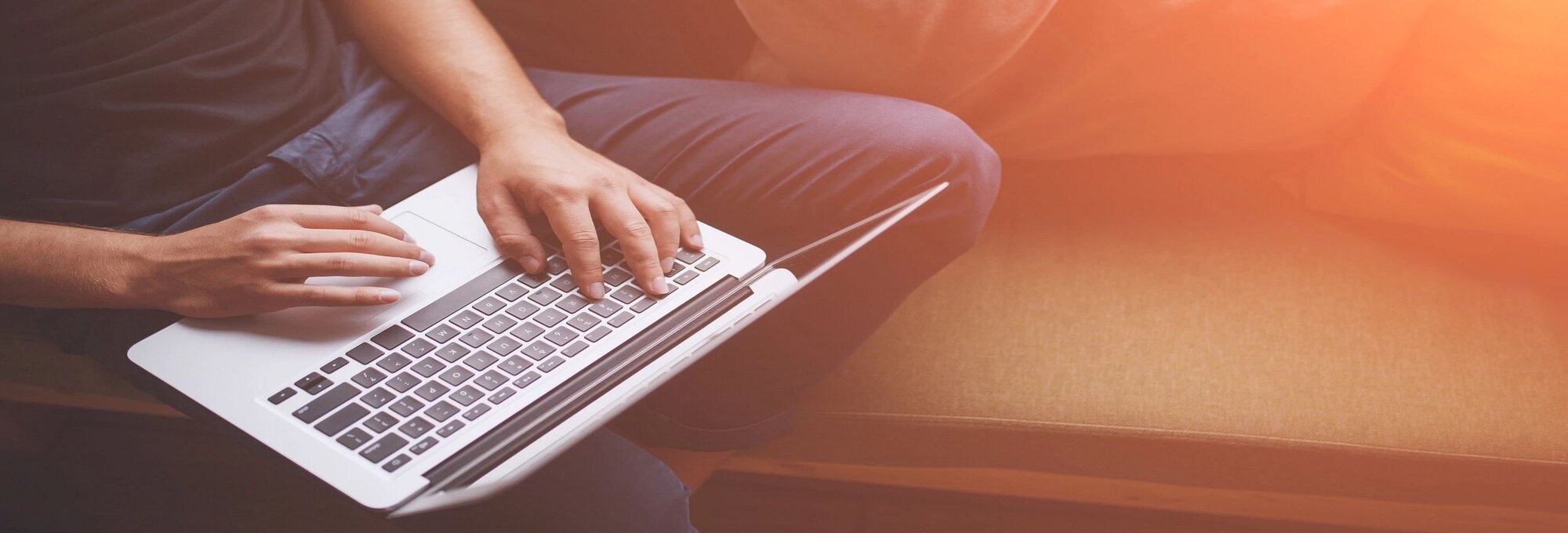 Searching on laptop - Your Flooring Store & Remodeling Center